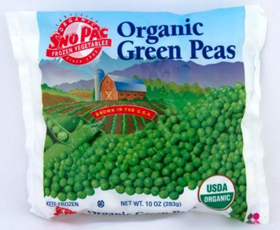 Organic Green Peas